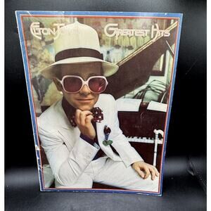 Vintage 1975 Original Elton John Greatest Hits Sheet Music Song Book Guitar
